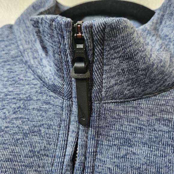 NWT Nike Golf Men's Player Half Zip Pullover PIL 2023 Open Ashen Slate Blue - Picture 5 of 10